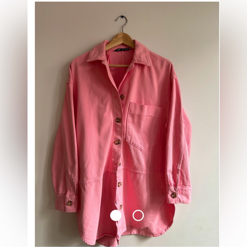 Zara oversized shirt